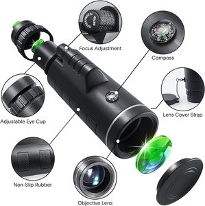 Boussole extérieure trépied réglable téléphone photographie chasse HD 40X60 télescope monoculaire - Product Image 3