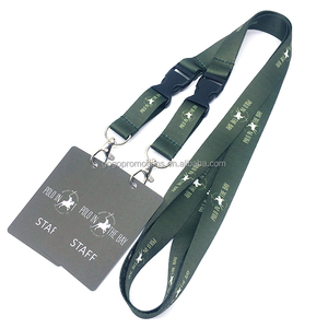 Factory Cheap Custom Lanyards Customizable Promotional Trade Show Lanyard Polyester/Nylon Material ID Card Holder Classic Style