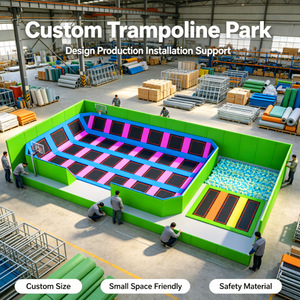 Nuevo Parque de Trampolines Comercial Interior Personalizado con Diseño Profesional, para Adultos y Niños - Product Image 2