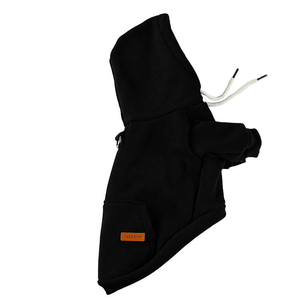Sweat à capuche d'<span class=keywords><strong>hiver</strong></span> en polyester confortable pour animaux de compagnie avec trou de laisse Pull à la mode pour les petites races pour les promenades en plein air - Product Image 5