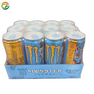Pack de 12 boissons énergisantes <span class=keywords><strong>Monster</strong></span> à la <span class=keywords><strong>mangue</strong></span> de 330 ml avec approvisionnement stable, vente en gros en boîte/bouteille pour supermarchés et magasins de proximité - Product Image 3