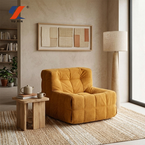 Sofá Seccional Empacado de Alta Calidad, 1 Plaza, Diseño Acolchado, Elegante y Moderno para Salón - Product Image 1