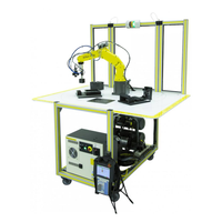 Robot Fanuc ER-4iA dengan Pengontrol R-30iB Mate Plus Robot Mekanik Mini Enam Sumbu Fanuc ER-4iA CERT Cart untuk Penanganan Material