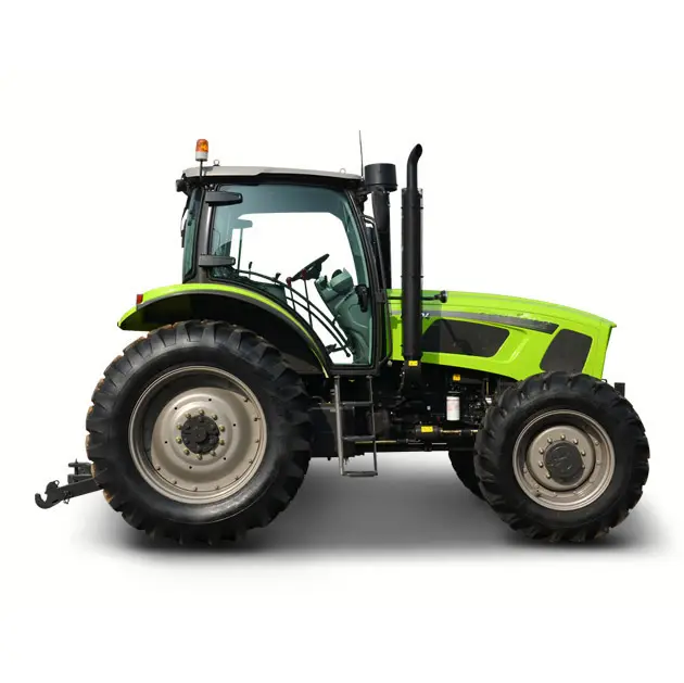 農業機械90HP 110 HPホイール付き農業用トラクターRV90-110シリーズトレーラー付き