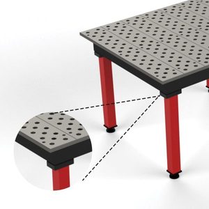 Plateau de table de soudage <span class=keywords><strong>TIG</strong></span> 2D en acier épais de 10 mm, durable et de qualité supérieure, pour atelier de soudeur - Product Image 5
