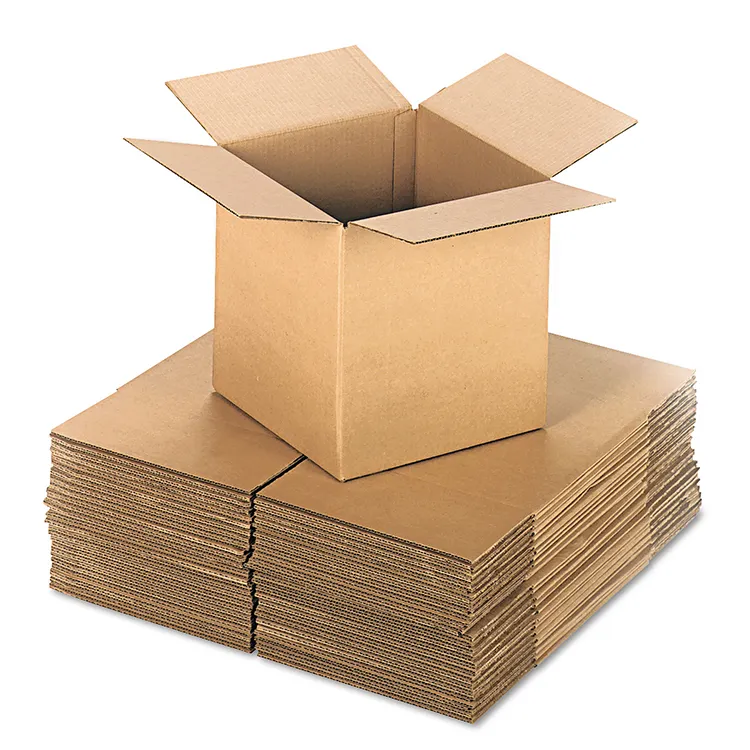 Mejor oferta de cartón exterior gran tamaño pequeño papel de cartón caja de cartón plano cajas de cartón corrugado