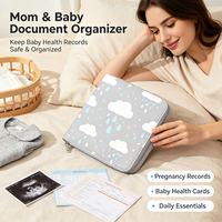 Sac de documents pour bébé, organiseur de documents de voyage, porte-documents pour bébés, carnet de maternité, housse de protection, cadeaux pour nouveau-nés