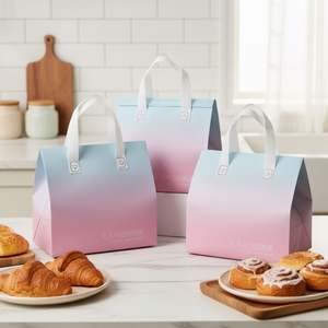 Bolsa Térmica Aislante Desechable de Tela No Tejida con Revestimiento de Papel de Aluminio para Pizza, Bebidas, Pasteles, Postres, Pan y Comida para Llevar - Product Image 1