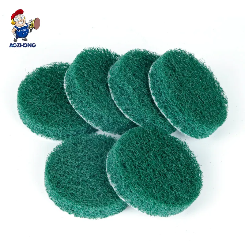 Customizable Fine Grade Scouring Hand Pad 8698 OEM for Aluminum Oxide Sponges   Scouring Pads Abrasive