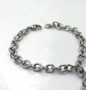 Pulsera de Acero Inoxidable con Diseño de <span class=keywords><strong>Oso</strong></span> para Mujer, Joyería de Moda, Regalo, Brazalete, Pulsera con <span class=keywords><strong>Cadena</strong></span> de Animal Lindo - Product Image 4