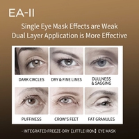 Patchs pour les yeux pour adultes au collagène soluble, acide hyaluronique et niacinamide – Hydratants, anti-rides, anti-cernes, soin des yeux en feuille