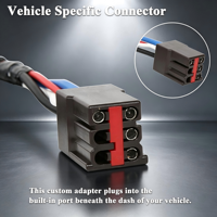 Faisceau de câblage pour contrôleur de frein de remorque 3035-P, adaptateur en cuivre, PTFE, PVC, PBT, nylon, pour remorquage, camping-car, applications automobiles, OEM
