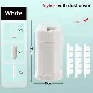 Grille outil de meulage Machine à glace nouveau produit maison été tasse rotative entrée et sortie boîte de fabrication de glace avec couvercle glace transfrontalière - Product Image 2