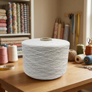 Vietnam PC <b>Polyester</b> Cotton Blended Spun <b>Yarn</b> Nithya Brand PC-04 Durable Raw White Ne 7s-30s for Denim and Twill Fabrics - Product Image 2