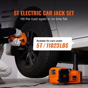 ประแจบล็อกไฮดรอลิกแบบพกพา 3-in-1 สแตนเลส พร้อมไฟ LED รองรับหลายประเภทของแม่แรง ใช้ไฟ DC12V แรงบิด 1-10 ตัน รุ่น QY45HJ สแตนเลส - Product Image 3