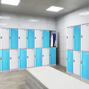 Armarios de gimnasio de oficina y escuela de plástico ABS personalizados de alta calidad armarios inteligentes para almacenamiento de ropa y estilo - Product Image 6