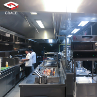 Fours et cuisinières électriques/gaz à haut rendement énergétique en acier inoxydable pour les cuisines des hôtels