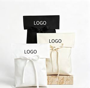 Bolsa de Embalaje Sostenible Personalizada, Bolsa con Cordón Ecológica de Algodón para Joyería y Cosméticos, Embalaje de Producto de Marca Ecológica - Product Image 2