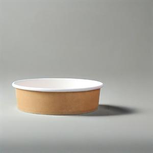 Bol en papier jetable de haute qualité Gobelets en papier kraft ronds pour salade et soupe pour aliments et nouilles - Product Image 2