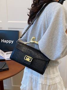 Bolsos de Moda para Mujer, Bolsos de Hombro Minimalistas y Elegantes con Asas Rígidas Distintivas para Estilo Cruzado - Product Image 6