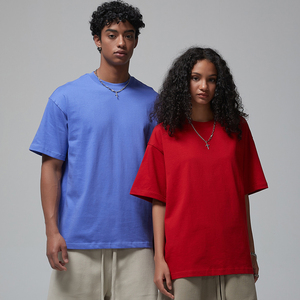 Camiseta Personalizada de Algodón 100% de 305 g/m², Corte y Confección a Medida, Impresión de Camisetas, Camiseta Extra Grande, Logotipo Personalizado para Hombre - Product Image 1