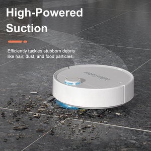 Aspirateur robot 3 en 1 MILI Escoba Smart avec nettoyage automatique désinfectant, filtration humide et sèche, serpillière pour la maison et l'hôtel - Product Image 4