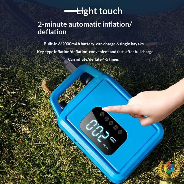 Outdoor Camping High-Pressure Electric Portable Air Pump for SUP Inflatable Boats Rubber Boats Paddle Boards Tents-Car-Mounted