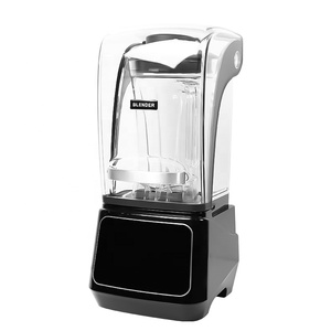 Licuadora Comercial de Nuevo Estilo con Cubierta Insonorizante para Triturar Hielo y Alimentos, Licuadora para Restaurantes y Hoteles con Cubierta Insonorizante - Product Image 3