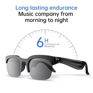 Lunettes Intelligentes 2026 Tendance et Personnalisables BT6.0 Sans Fil avec Emplacement pour Carte SD, pour le Sport, Traduction IA, Gafas - Product Image 5