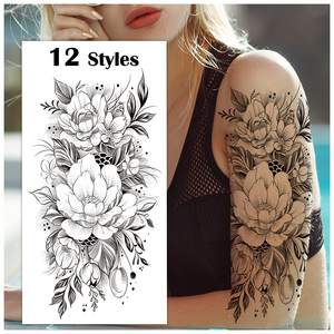 <span class=keywords><strong>Tatuajes</strong></span> Temporales <span class=keywords><strong>de</strong></span> Flores <span class=keywords><strong>de</strong></span> Rosa Coloridas Variadas al por Mayor <span class=keywords><strong>para</strong></span> Mujeres, <span class=keywords><strong>Tatuajes</strong></span> Falsos <span class=keywords><strong>de</strong></span> <span class=keywords><strong>Mariposas</strong></span> en 3D, Adhesivos Temporales <span class=keywords><strong>para</strong></span> Niñas - Product Image 5