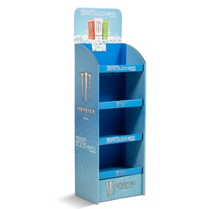 ชั้นวางสินค้าแบบตั้งพื้นทำจากกระดาษลูกฟูกสำหรับของเล่นเด็ก - Product Image 3