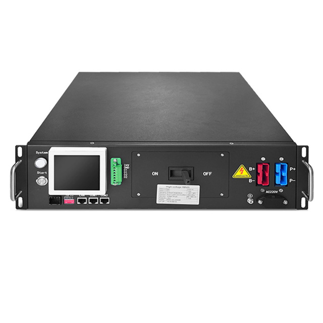 High Voltage Battery Management System 3U for Model RBMS-S23-125A-240 OEM for Solar Energy Storage BESS