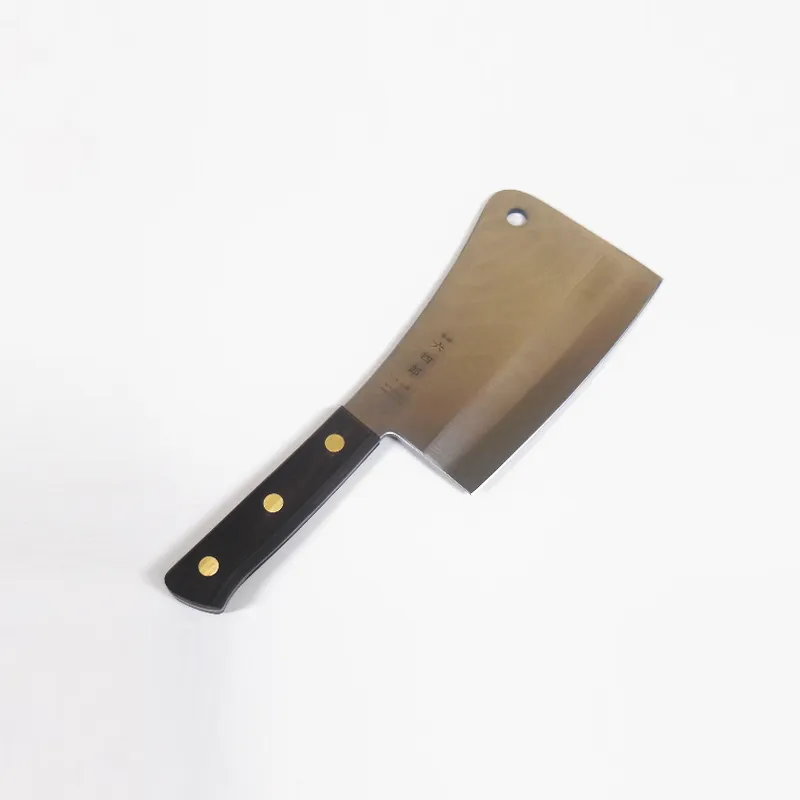 Japan R-CPK160 ROKUSHIRO 160ミリメートルKitchen Carbon Steel Chopper Knife