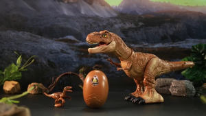 Jouet dinosaure RC programmable T-Rex 6CH avec télécommande infrarouge, robot dinosaure avec 50 actions programmables, jouet éducatif STEM pour enfants - Product Image 2