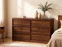 Commode moderne à 3 tiroirs en MDF massif, design contemporain, écologique, durable, meuble de rangement pour chambre à coucher, salon, design minimaliste