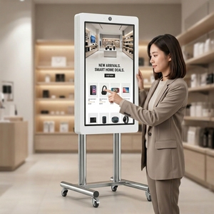 Pantalla Digital Táctil Android 15 de 32 Pulgadas, 4K, 8GB, 256GB, 1 Año de Garantía, Kiosco Portátil Inteligente para Publicidad en Comercios - Product Image 3