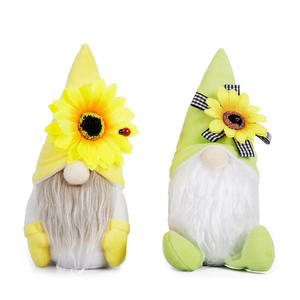 Figura Decorativa de Muñeco Sin Rostro, Enano, Abeja Girasol, Elfo, <span class=keywords><strong>Duende</strong></span>, para Cafetería, Escaparate, Decoración Navideña - Product Image 5
