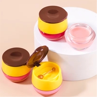 Pelembab Bibir Vegan Vitamin C Label Pribadi, Chapstick, Masker Bibir untuk Menutrisi dan Melembapkan