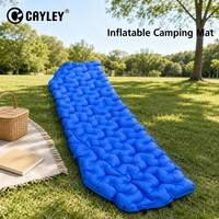 Matelas de camping gonflable ultraléger, matelas pneumatique modulable, tapis de couchage portable pour tente, randonnée, backpacking