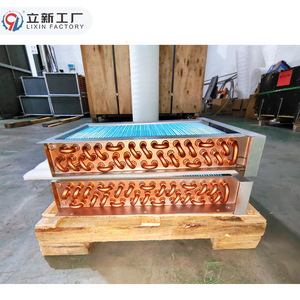 Lixin Factory Copper <b>Tube</b> <b>Heat</b> Exchanger Water Cooling Coil For Precision Air Conditioning - Product Image 1