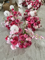 Nouvelle boule de fleurs artificielle moderne de 30 cm, petite boule de fleurs pour centre de table, décoration de table de mariage.