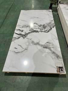 Panel de pared de PVC interior moderno, lámina de mármol UV para decoración impermeable - Product Image 5