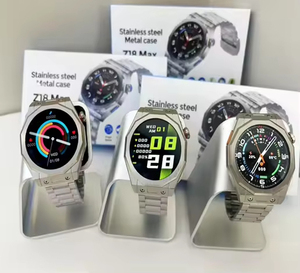<span class=keywords><strong>Reloj</strong></span> Inteligente Z18MAX, Estilo Ejecutivo, Llamadas Bluetooth, Monitor de Ritmo Cardíaco, Acero Inoxidable, Resistente al Agua, para Hombre - Product Image 6