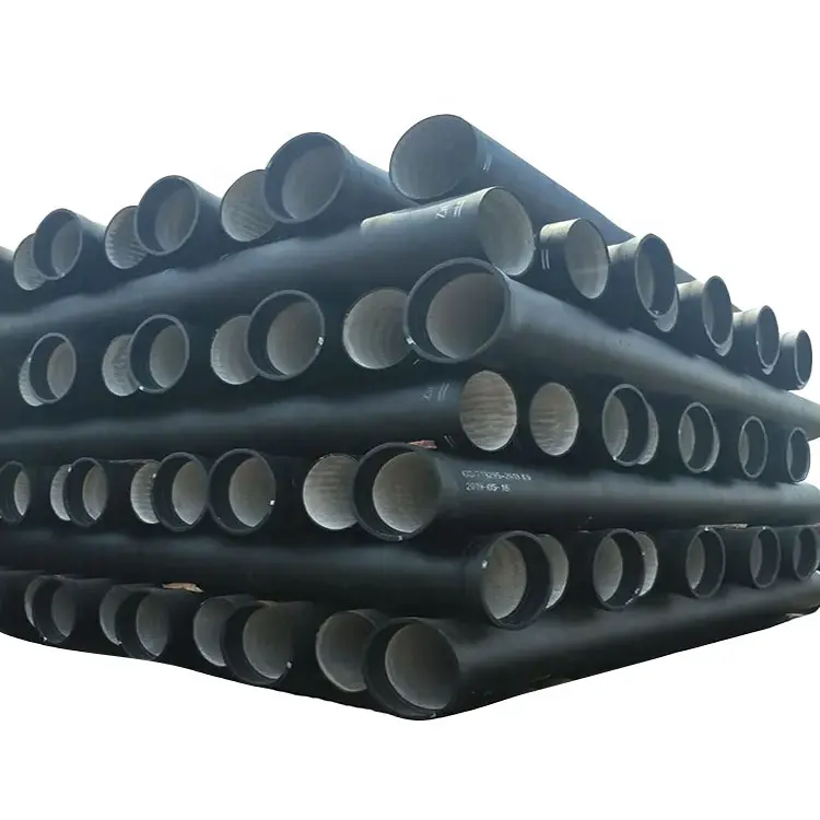 Professional Customized Iso2531 En 545 En 598 Tyton Push-in Joint Centrifugal Ductile Cast Iron Pipes