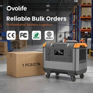 3000W 2688Wh 2.5H Fast Charging Battery for ProfessionalOff-grid Use OVO-T30 <b>Solar</b> <b>Generator</b> Portable Power Station 3000W Steady - Product Image 6