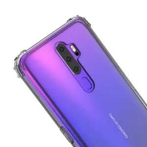 Рекламный ударопрочный чехол из ТПУ в стиле милитари для OPPO A11X A9 2020 A5, прозрачный мягкий чехол для телефона