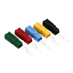 AndersonStyle 15a/30a/75a/120a 600v Unipolar Power battery Connector Single 1pole Pa45 Terminal High Current Connector Plug