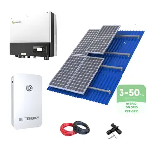 5kw 10kw Solar Energy System For Home Off Grid Ful Set Home Battery Energy Storage System Pure Sine Wave Inverter