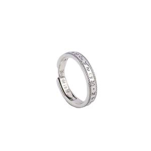 แหวนมนตราสำหรับผู้ชายวินเทจ6ตัวสไตล์วินเทจสีเหลืองแจมบาลามนตรา<span class=keywords><strong>เงิน</strong></span>แบบย้อนยุคของไทยแหวนปรับได้ - Product Image 5