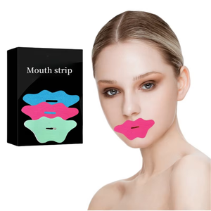 Tiras Nasales con Forma de Labios Rosados para Respirar con la Boca Cerrada, Parches Corporales - Product Image 3